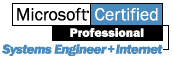 Microsoft Certified Professional Systems Engineer+Internet
